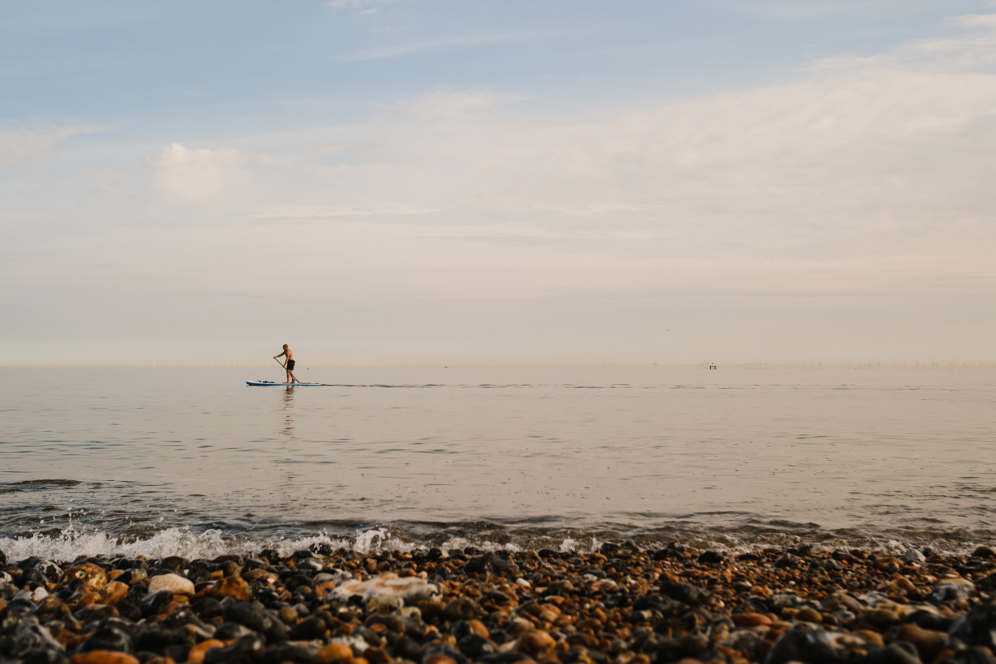 paddleboarding physical distancing