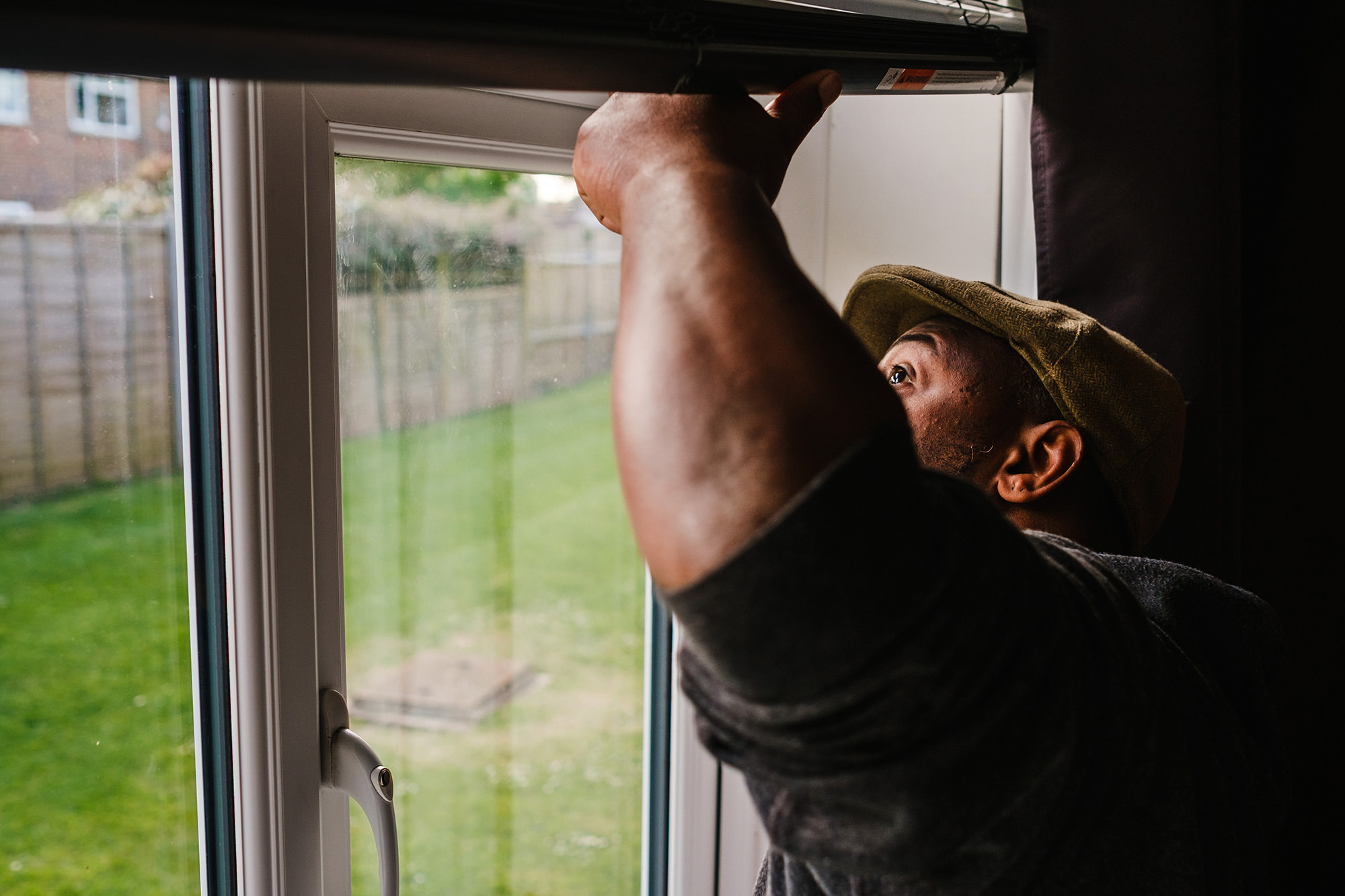 checking the window