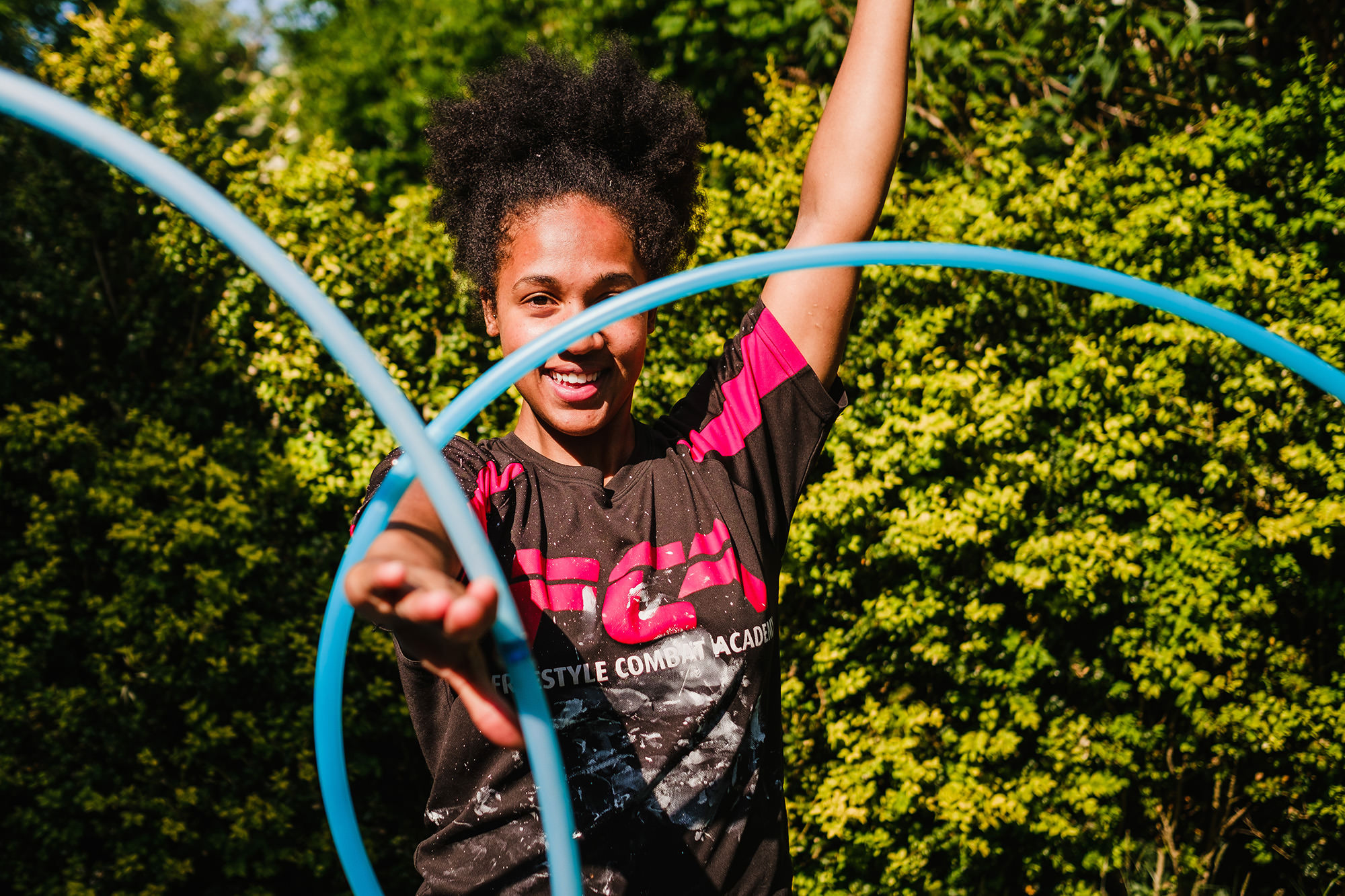 hula hoop lesson with kay