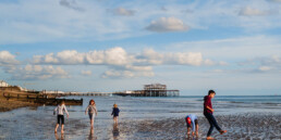 low tide mini family photo session