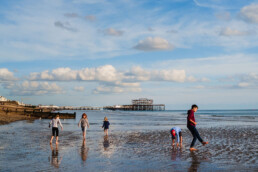 low tide mini family photo session