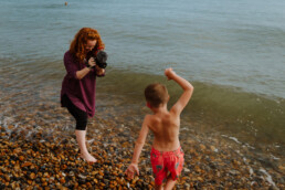 photoshoot at the beach family photography Brighton&Hove