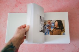 family photo album storytelling book