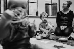 playtime for toddlers in gentle parenting class