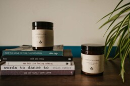 candles and books - make it easy to buy