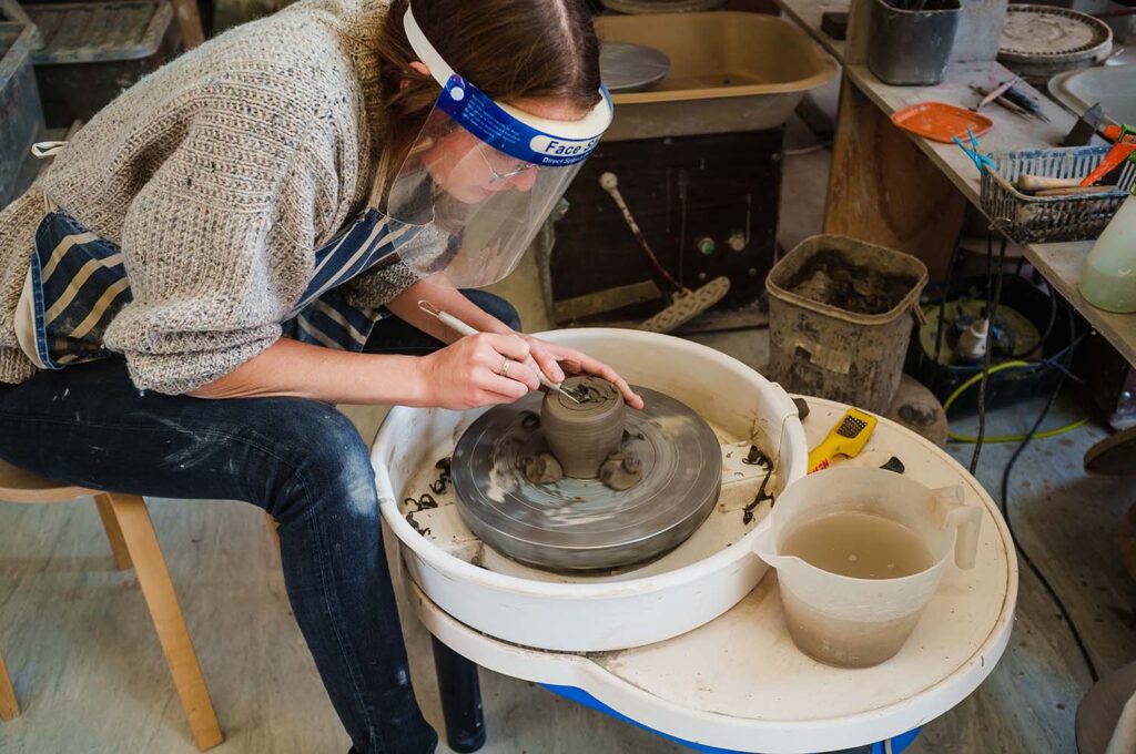 pottery class Shoreham-by Sea Sussex