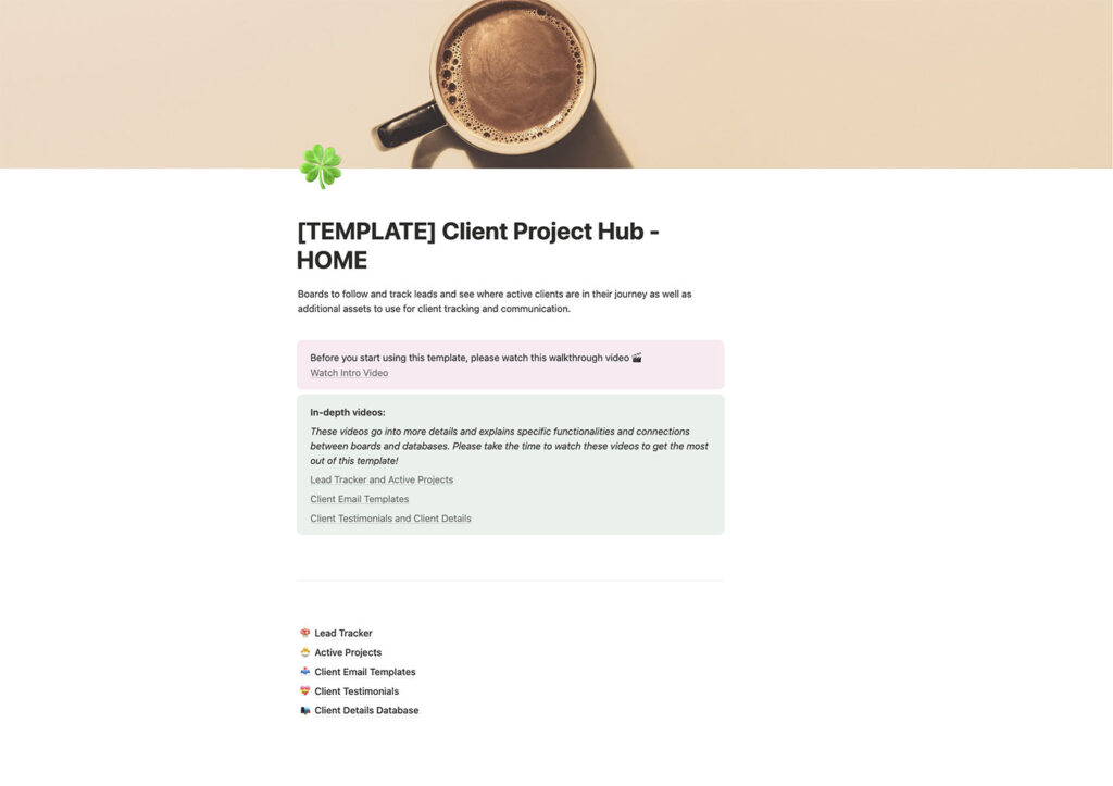 How I Organise My Business with Notion Without Turning It Into a Full-Time Job